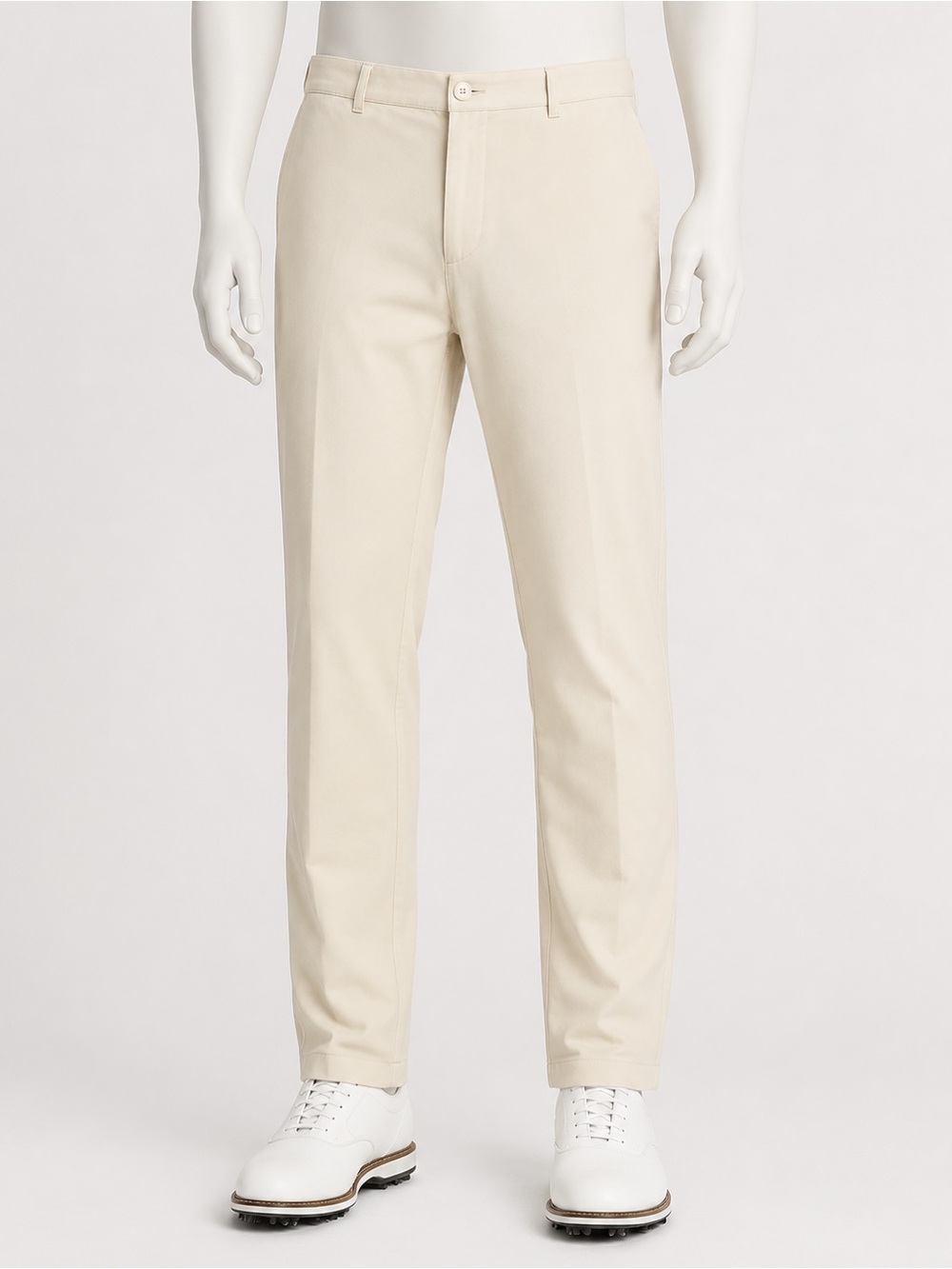 Boston Scott Men's Golf Tech Performance Pants Off white Size 40 X 33 NWT
